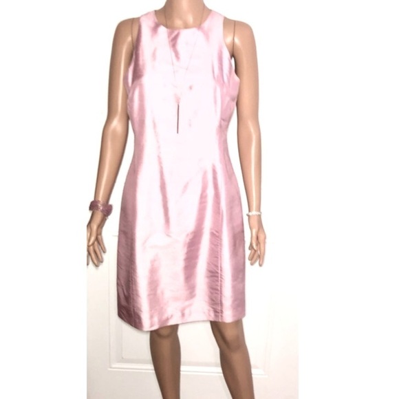 Jones New York Pink Midi Dress Size 6 - Picture 1 of 5